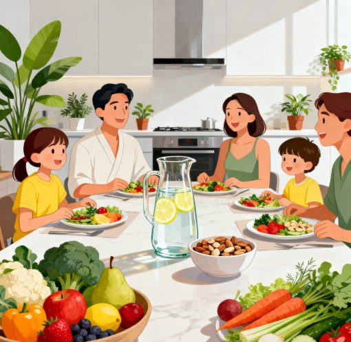 Jak wprowadzić zdrowe nawyki żywieniowe w rodzinie