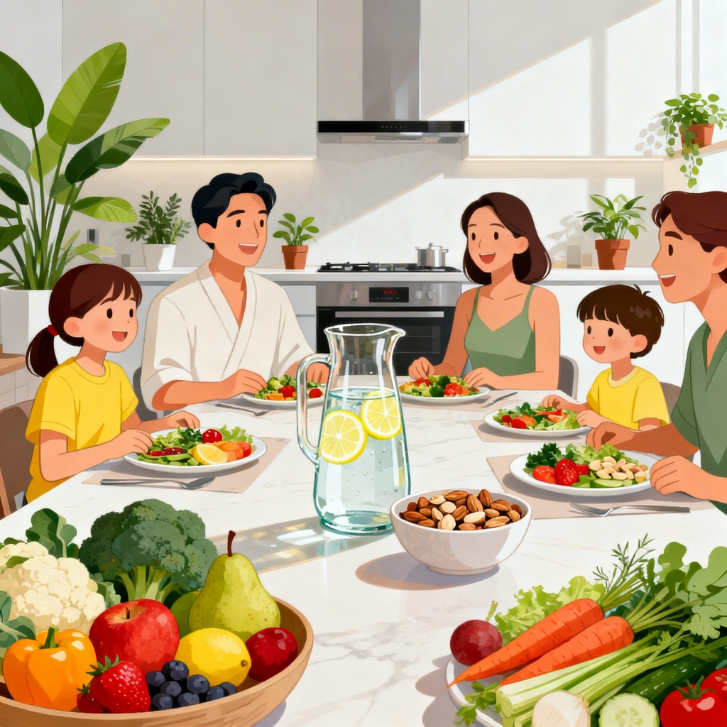 Jak wprowadzić zdrowe nawyki żywieniowe w rodzinie